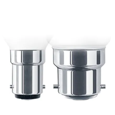 B15 und B22 Lampen