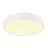 SLV Medo Pro 40 Wand und Deckenleuchte Aluminium Weiß Rund 19W 2650lm - 930-940 CCT | IP50 - Höchste Farbwiedergabe - Dali Dimmbar 