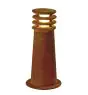 SLV 40 Stehlampe Stahl Rostig Rund | Außenbeleuchtung - IP55 - Geeignet für 1x E27 