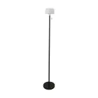 Eglo Stehlampe Montapalma-L Solar Stahl Schwarz 2W 190lm - 830 Warmweiß | IP54 - Dimmbar - USB-C