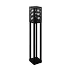 Eglo Sockellampe Alamonte 3 Außenbeleuchtung Stahl Schwarz | Geeignet für E27